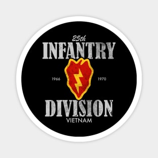 25th Infantry Division Vietnam (distressed) Magnet